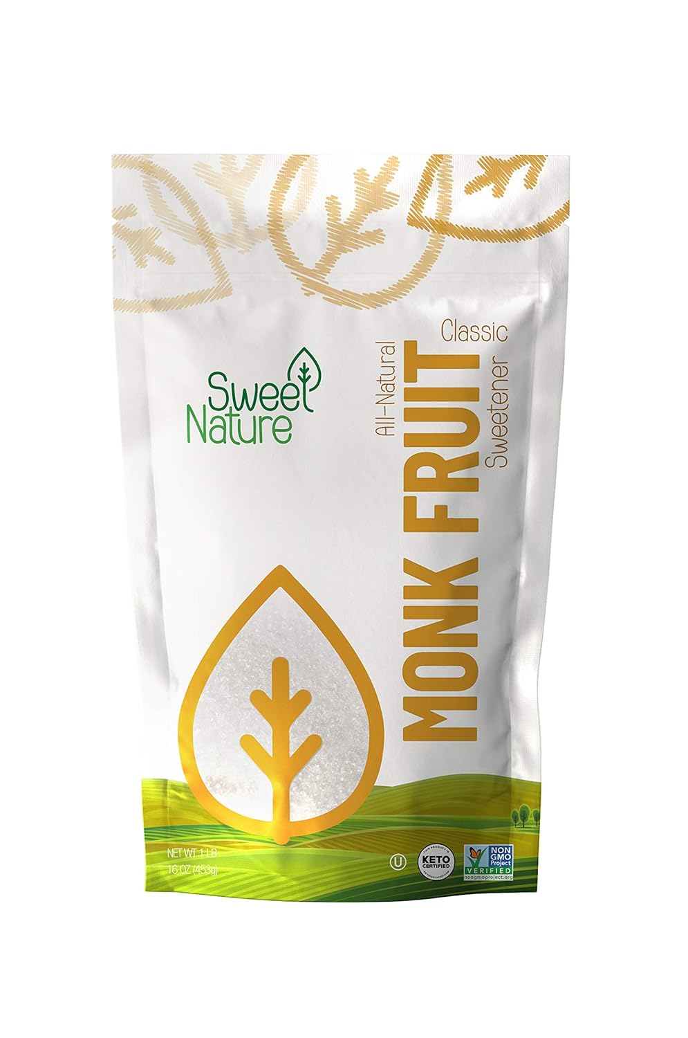 Monk Fruit Classic Sweetener 16oz