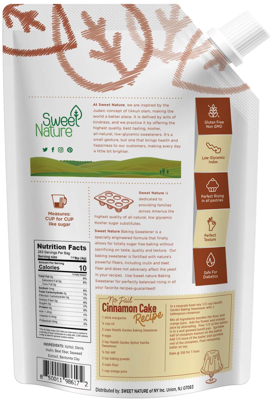 Baking Sweetener 2.2lb