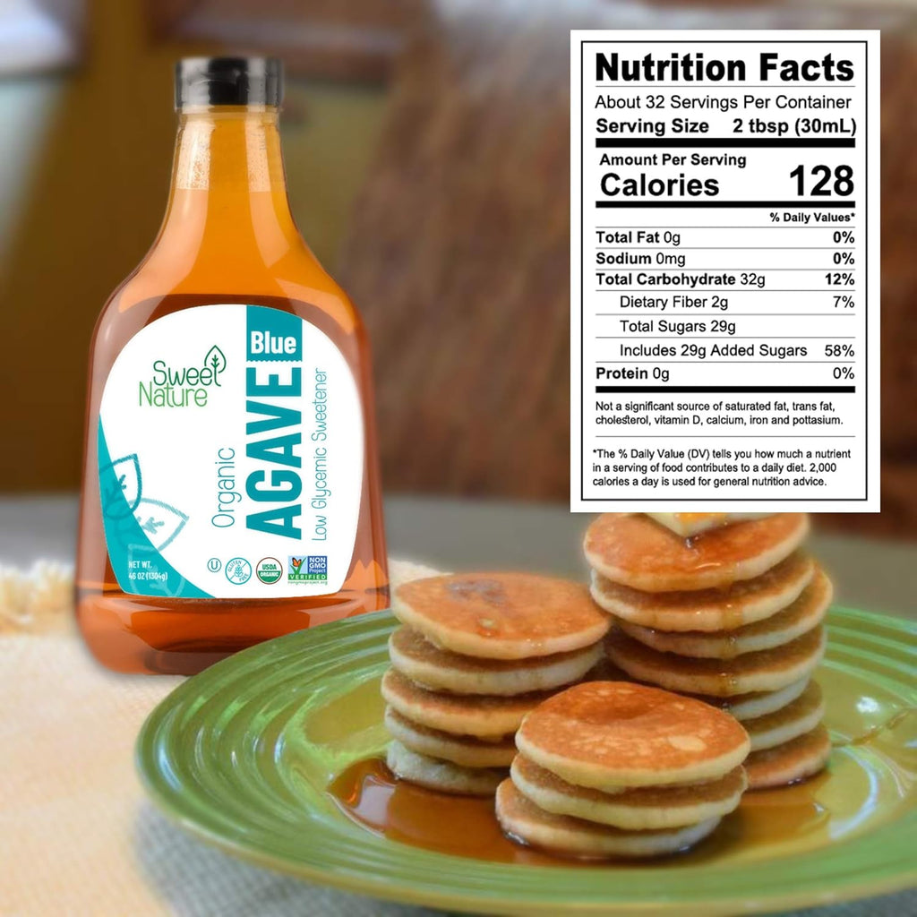 Organic Agave Blue Sweetener 46oz