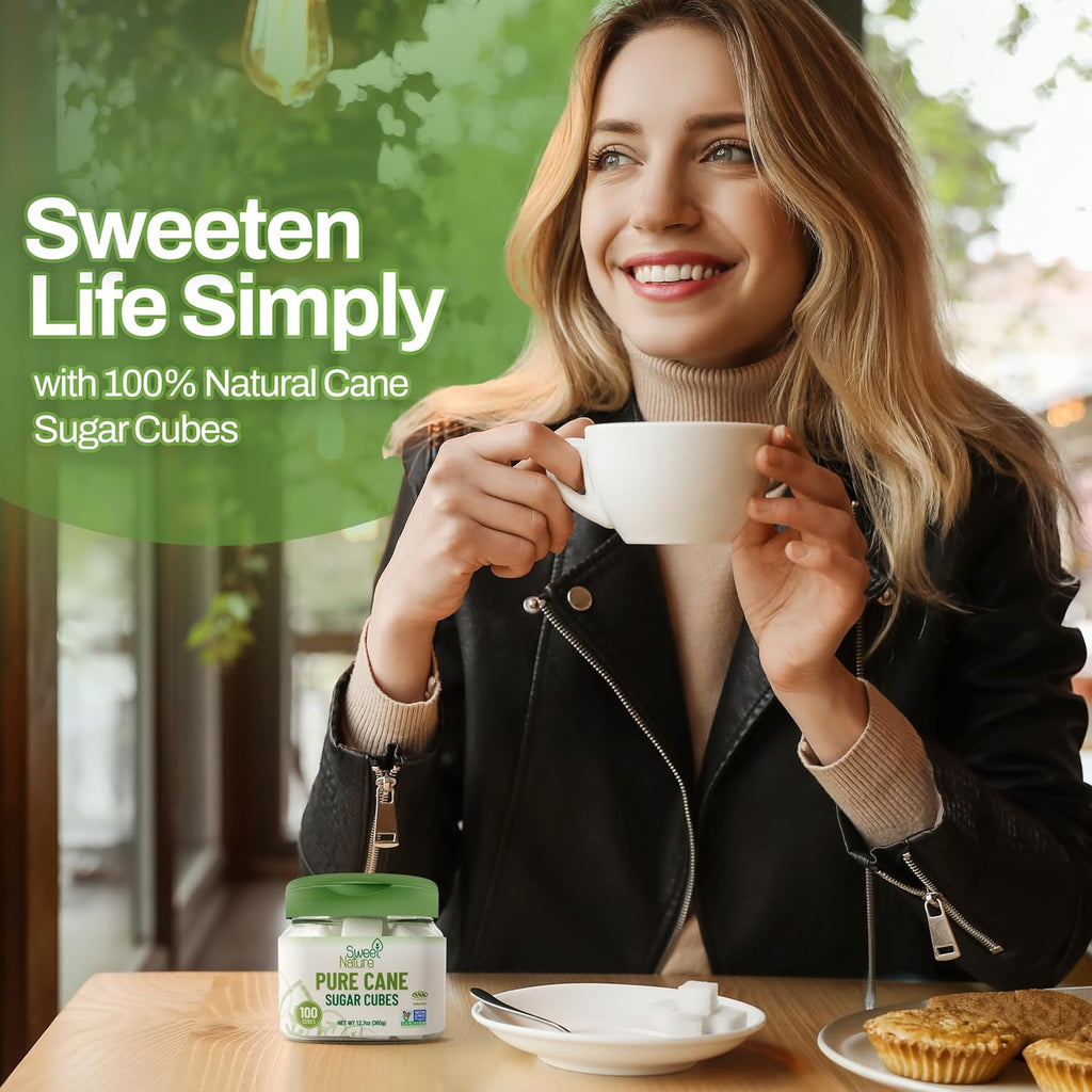 Sweet Nature Pure Cane Sugar Cubes 100 ct.