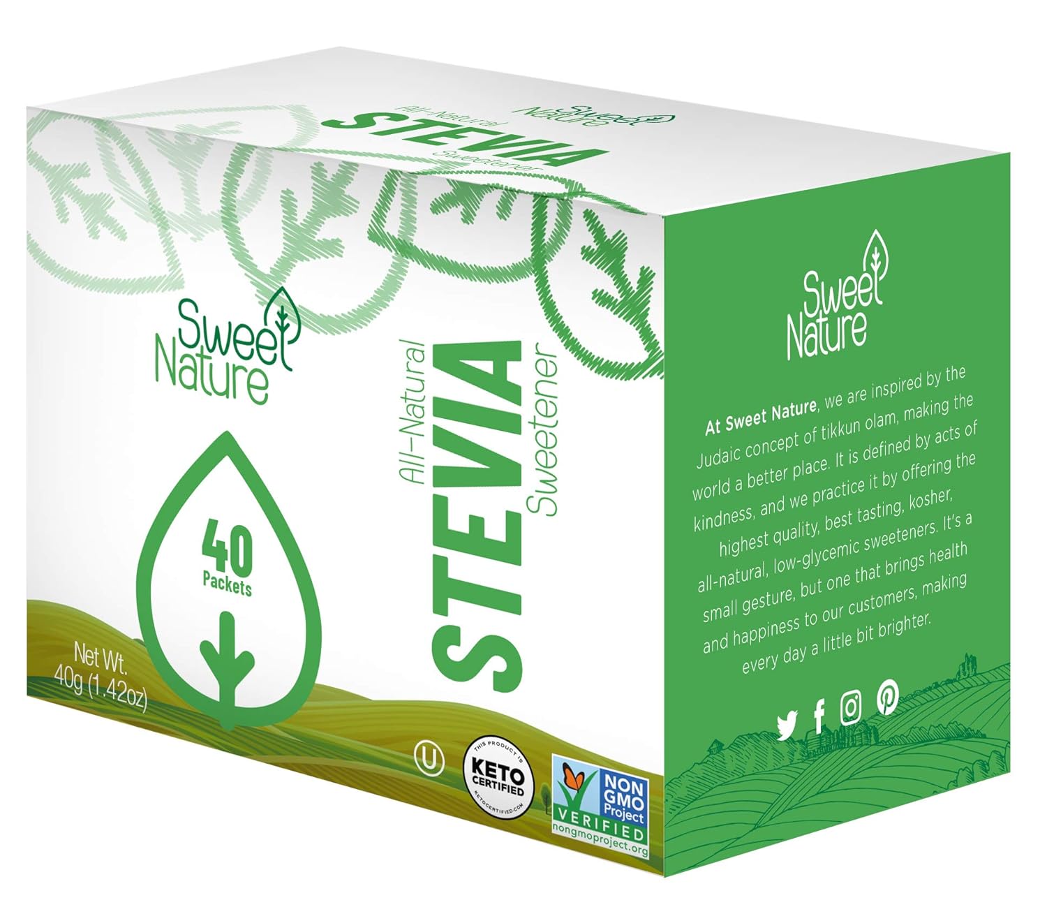 Stevia Packets 40ct