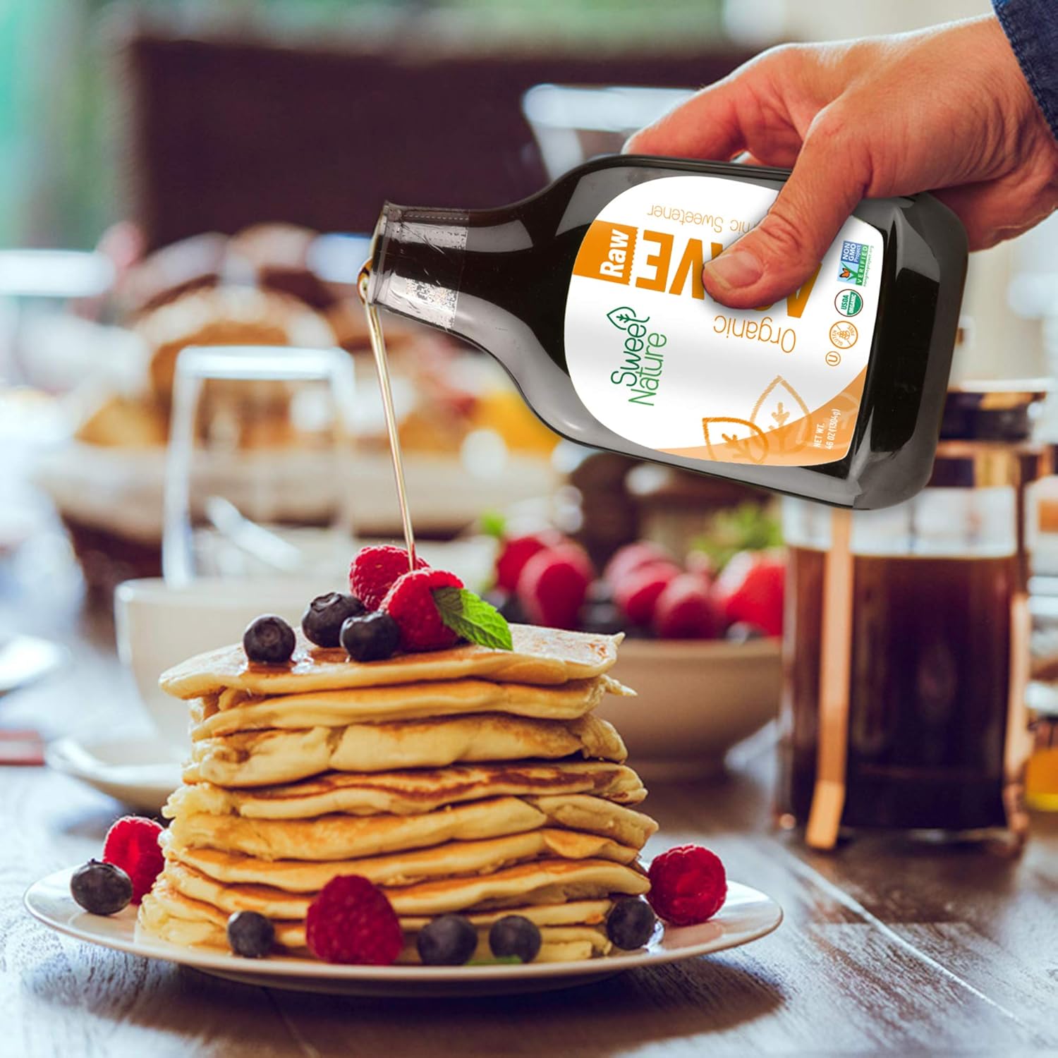 Organic Agave Raw Sweetener 46oz