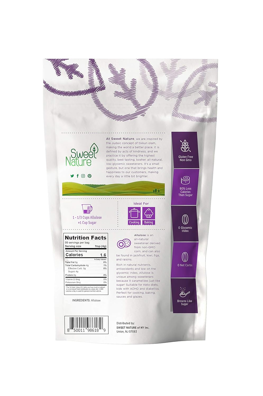 Allulose Sweetener 14oz