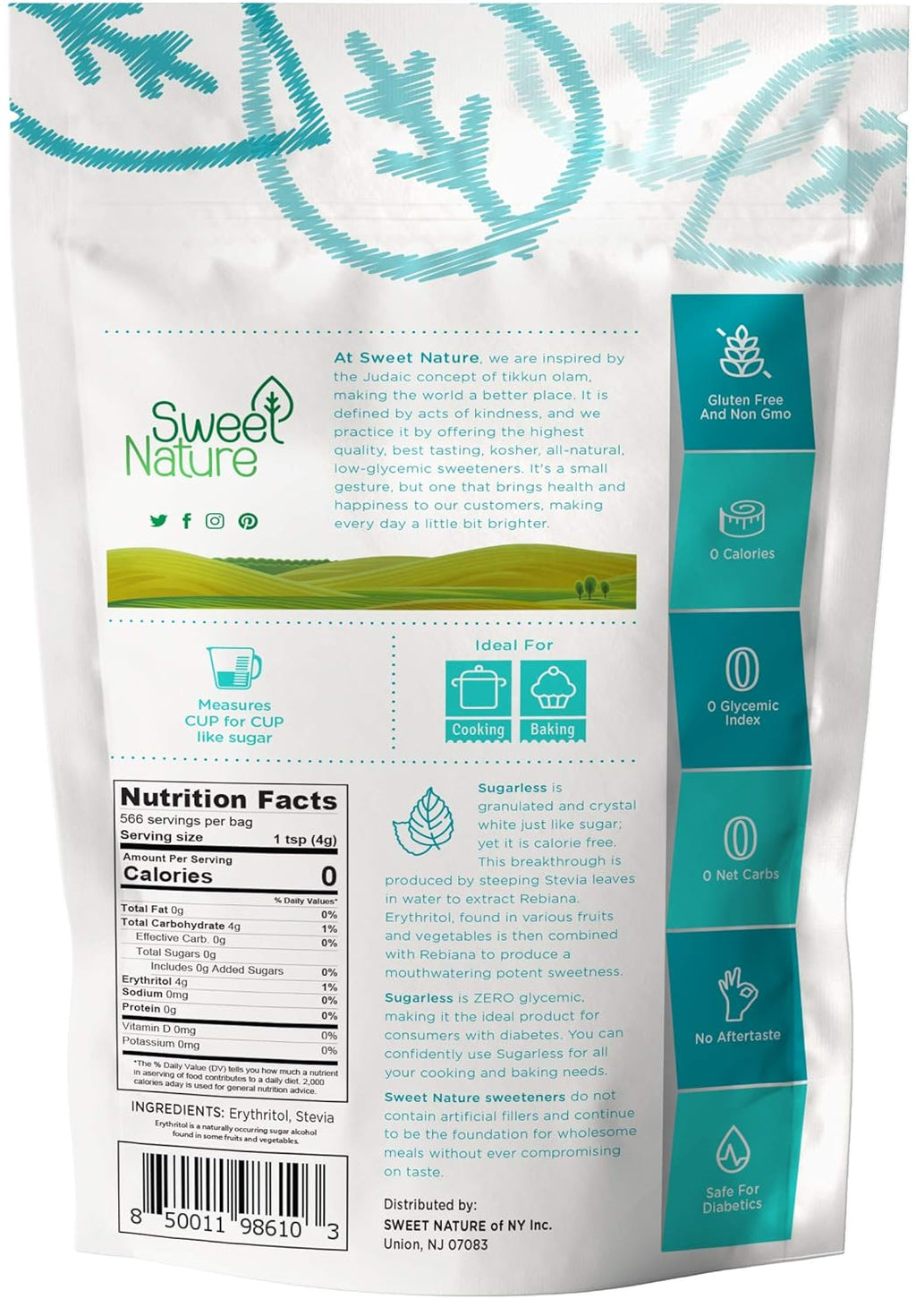 Sugarless sweetener 1lb