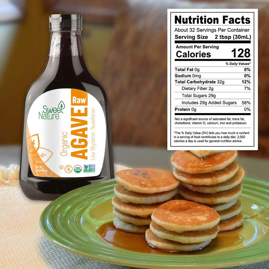 Organic Agave Raw Sweetener 46oz