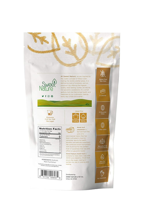 Monk Fruit Classic Sweetener 16oz